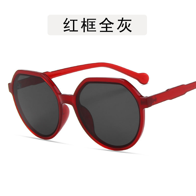 Wholesale PC Large Frame Candy Color Cat Eye Sunglasses